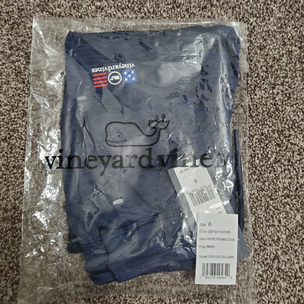 VINEYARD VINES Boys Heathered Performance Joggers